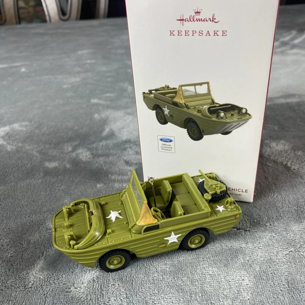 Hallmark  1944 Ford GPA Amphibious Vehicle  Keepsake Ornament 2019